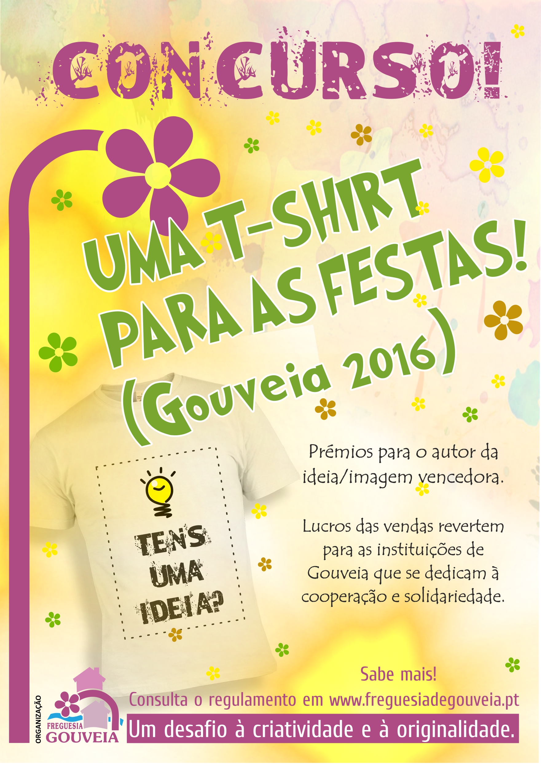 Concurso Uma T-Shirt para as Festas (Gouveia 2016)