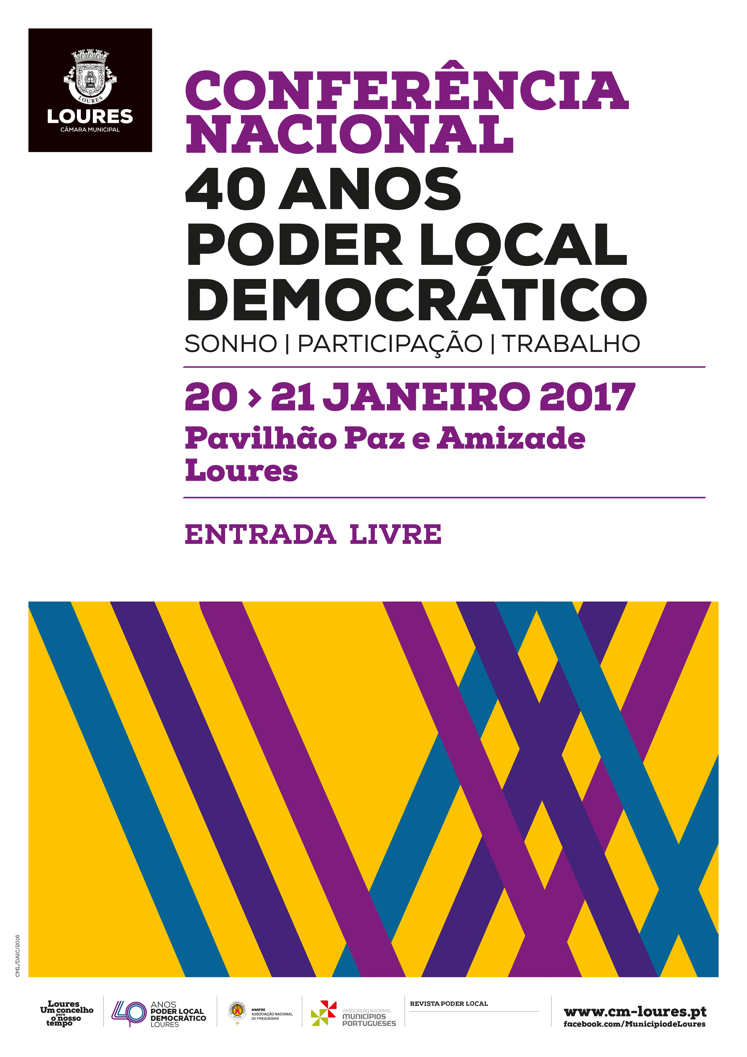 20 e 21 janeiro - Conferência Nacional Poder Local Democrático