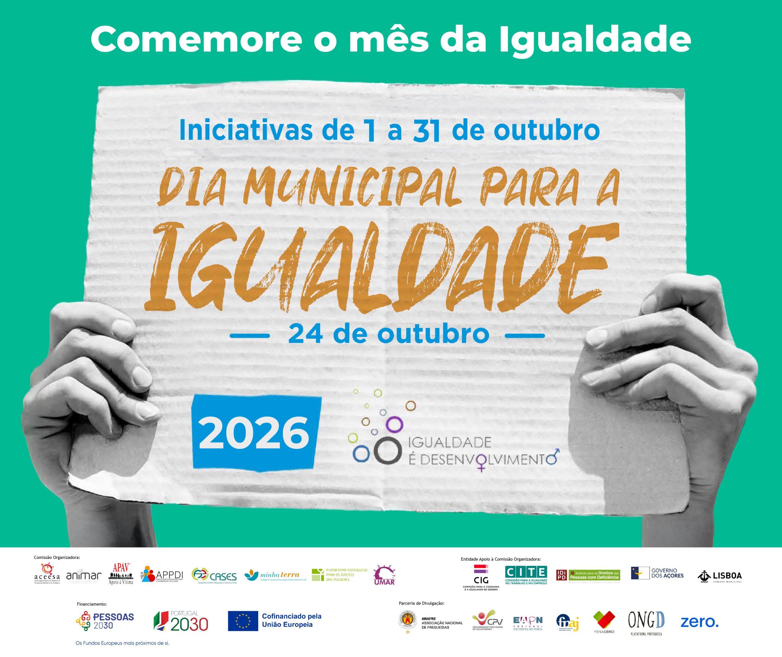 Dia Municipal para a Igualdade 2026 | Animar